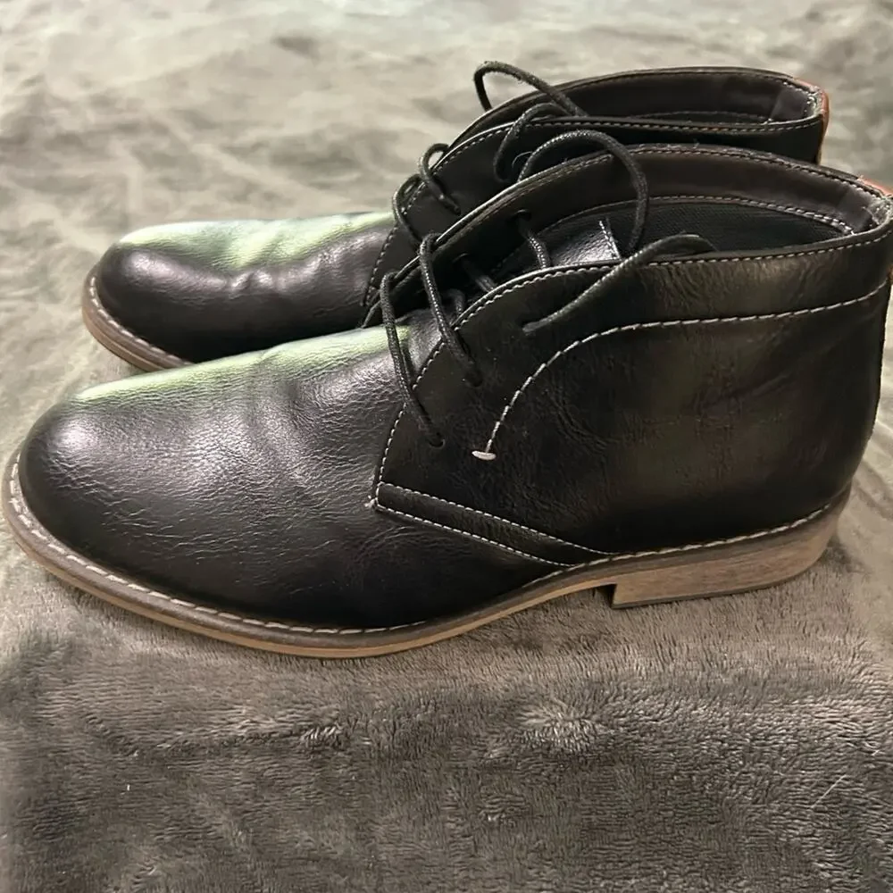 Sonoma Men’s Vitalize Black lace up boots Sz 8 - Picture 9 of 9